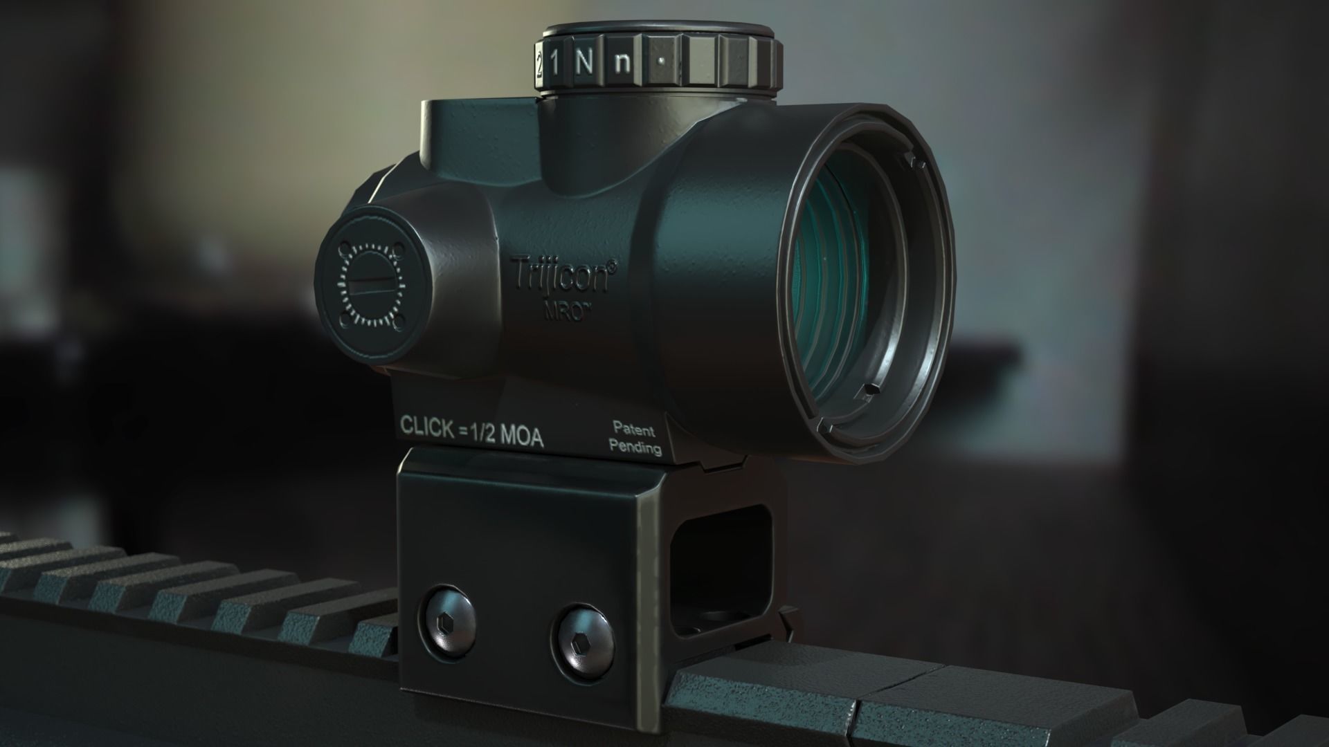 Smith  Wesson Response Carbine Low-poly Low-poly 3D model_4