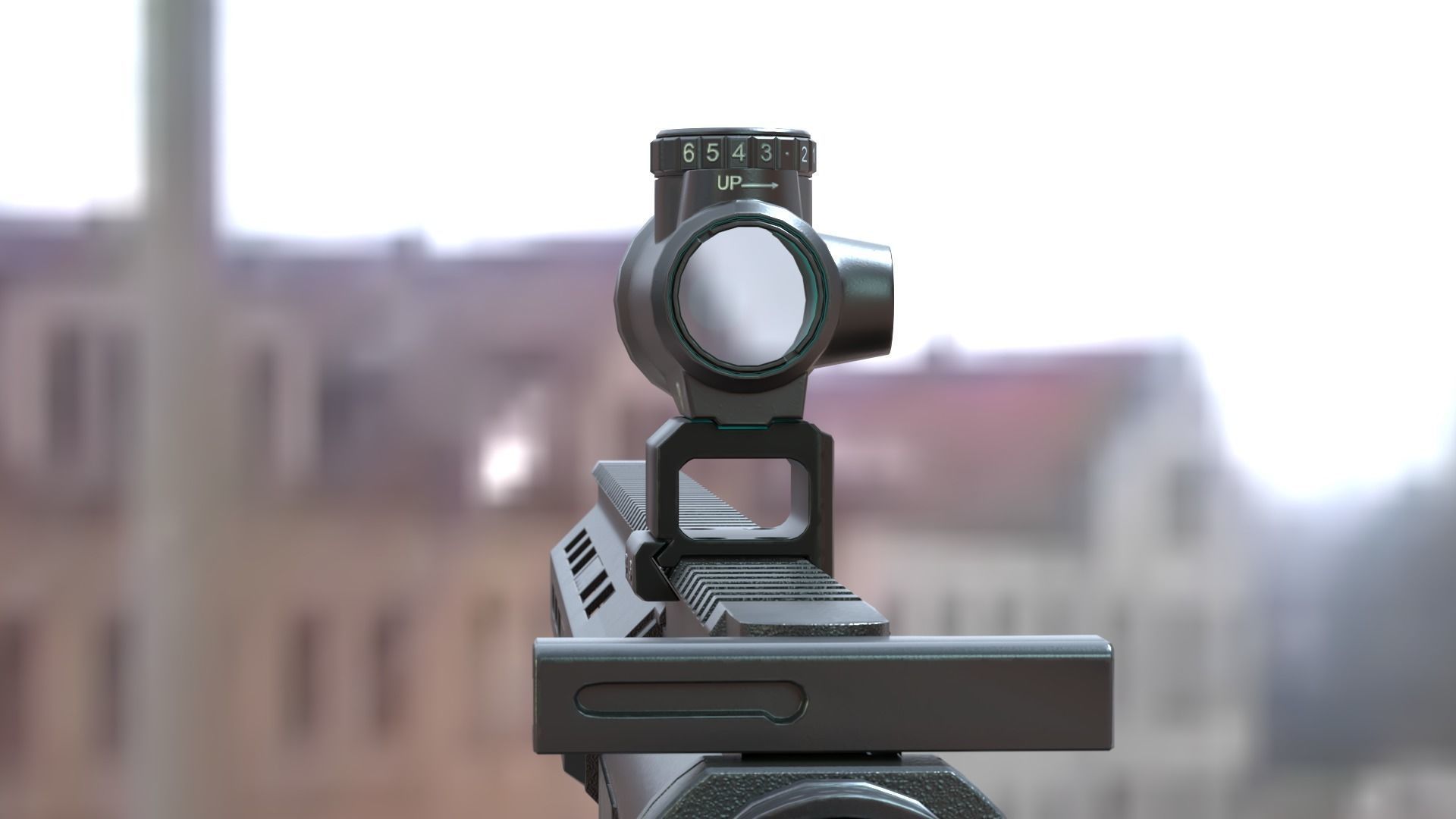 Smith  Wesson Response Carbine Low-poly Low-poly 3D model_9