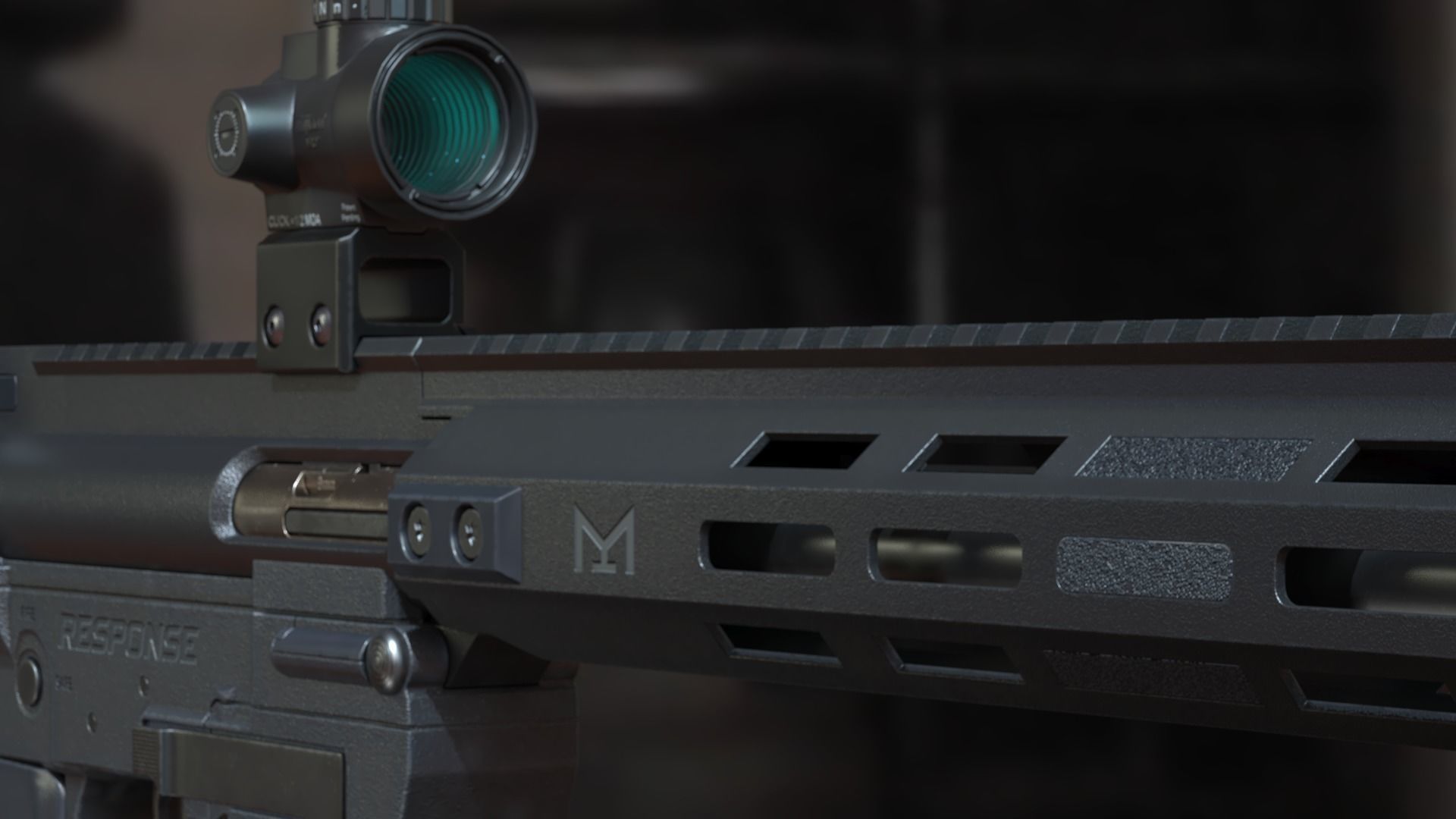 Smith  Wesson Response Carbine Low-poly Low-poly 3D model_6