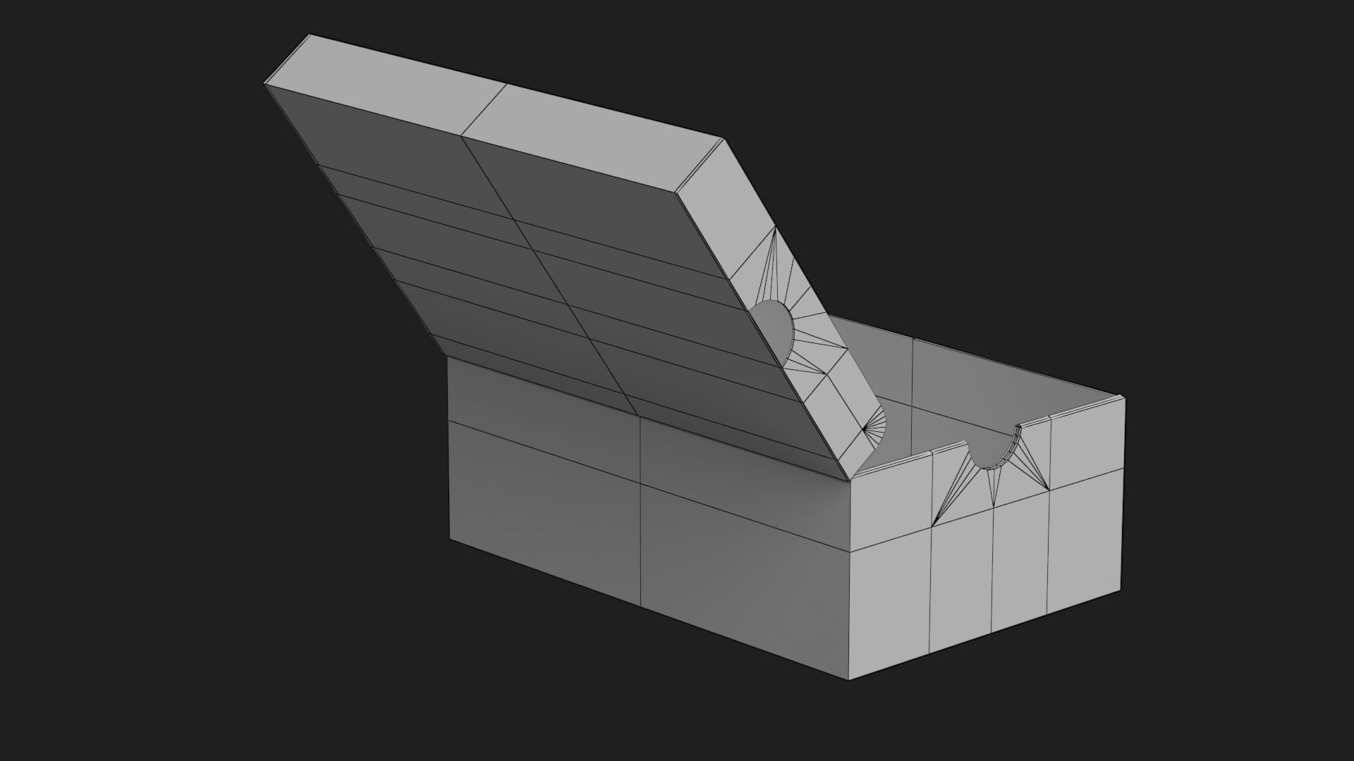 Nike Shoe Box PBR 13 Low-poly 3D model_15