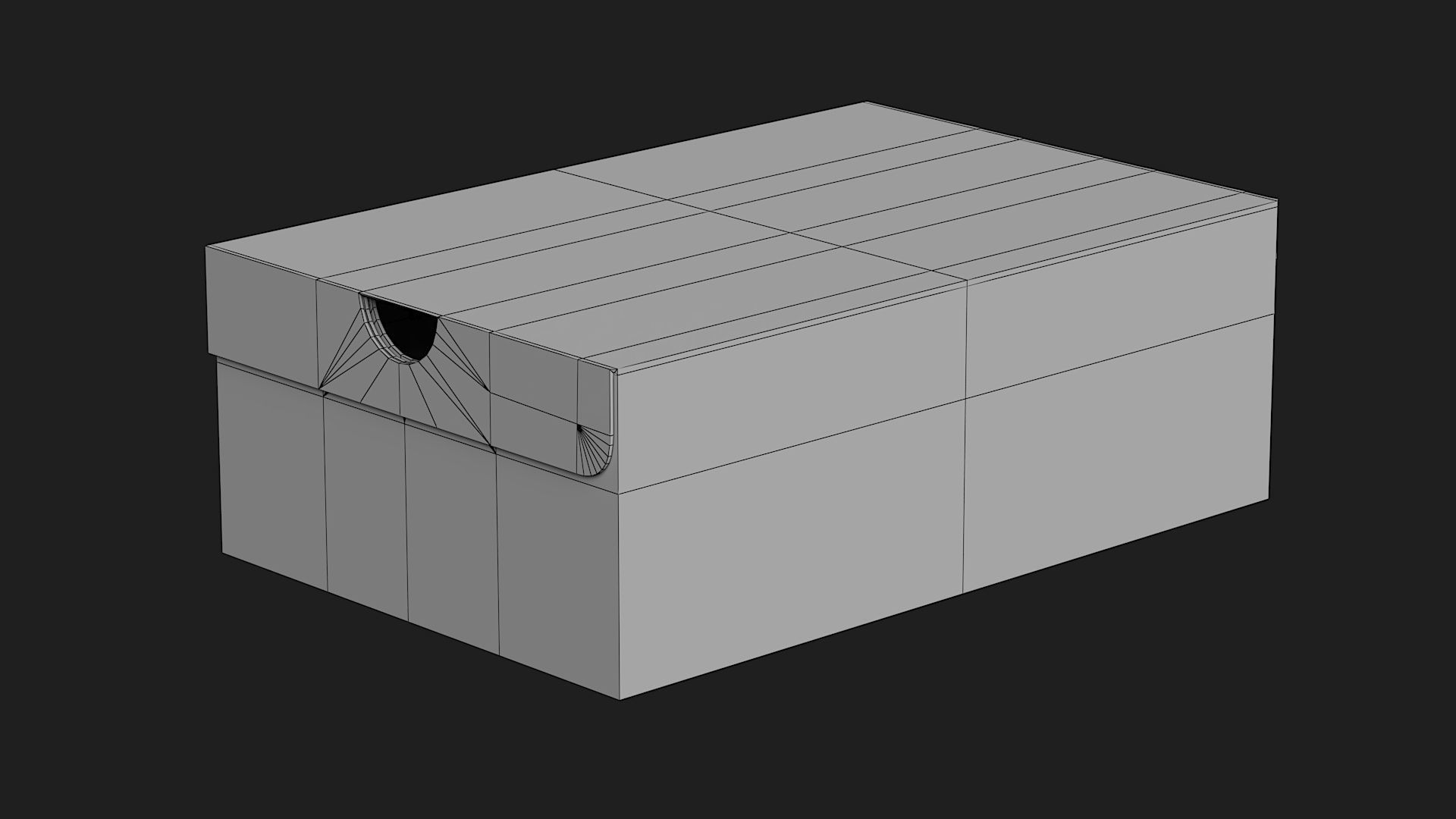 Nike Shoe Box PBR 13 Low-poly 3D model_23