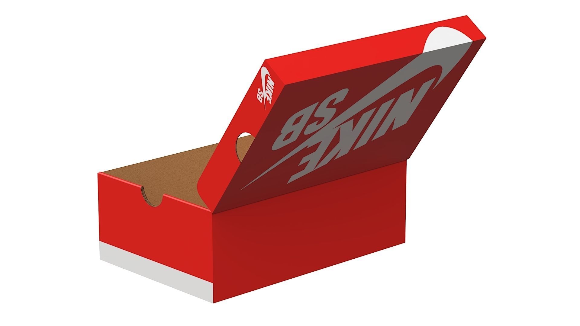 Nike Shoe Box PBR 14 Low-poly 3D model_5