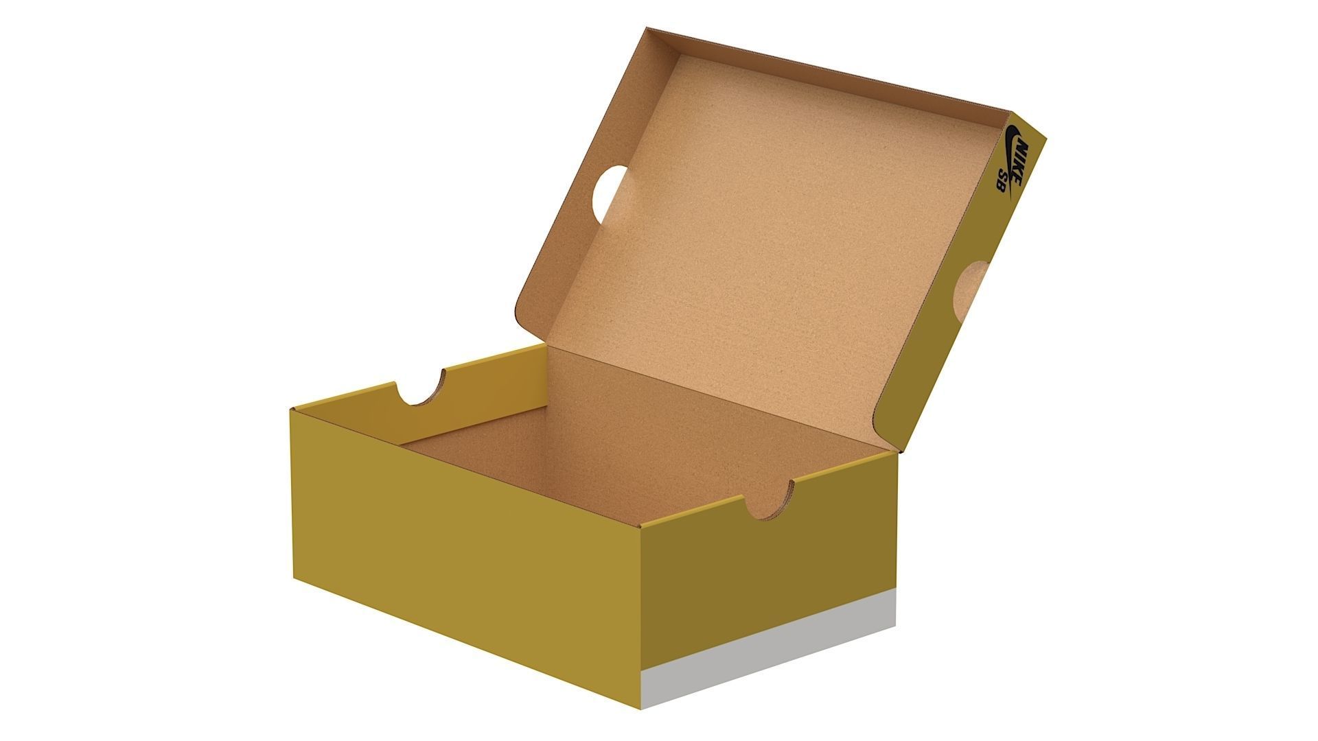 Nike Shoe Box PBR 15 Low-poly 3D model_6