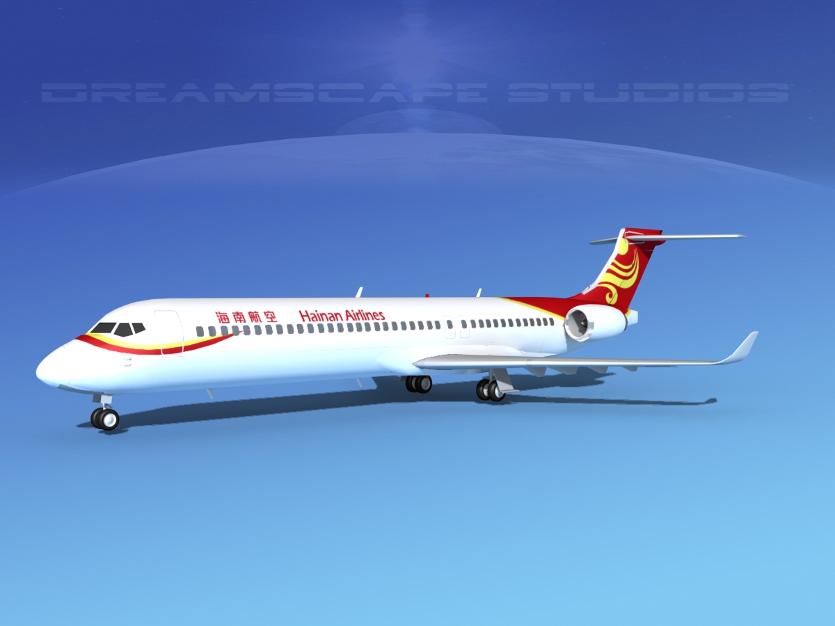 Comac ARJ21-900 Hainan Airlines  3D model_1