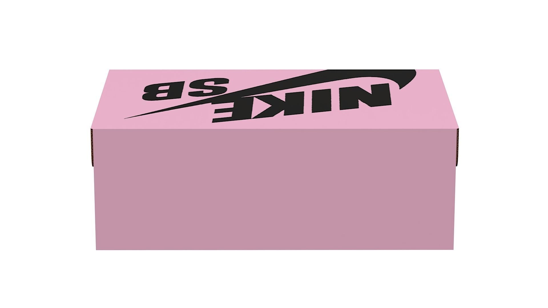 Nike Shoe Box PBR 16 Low-poly 3D model_10