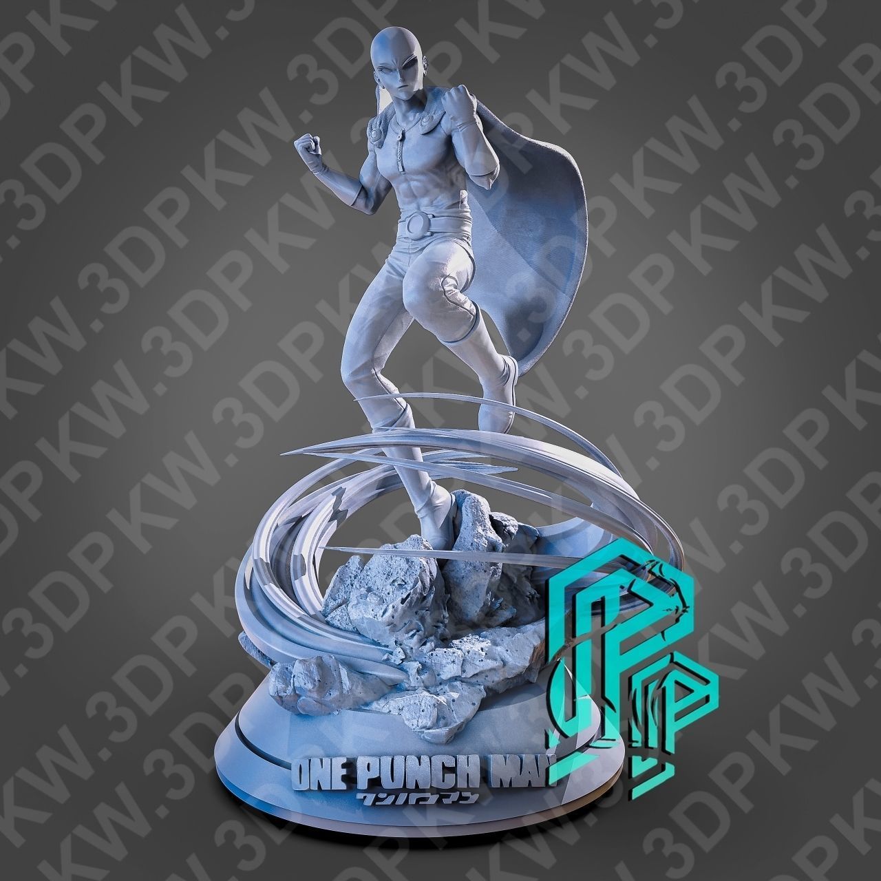 One Push Man S 3D print model_2