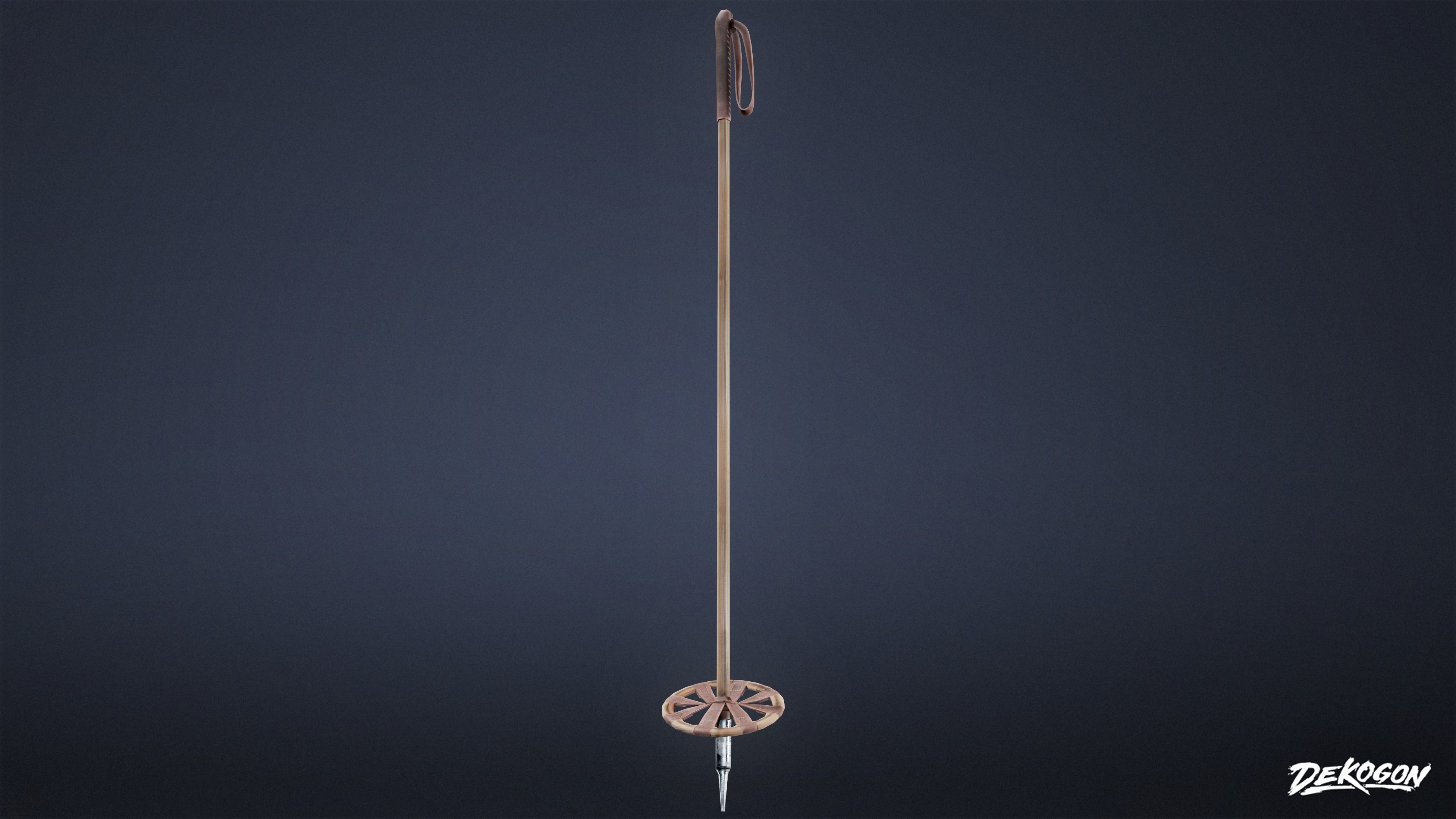 ATTIC - Ski Set 01 - LOW POLY Low-poly 3D model_6