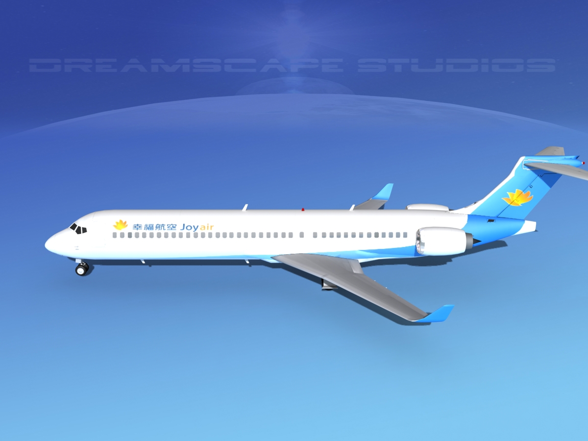 Comac ARJ21-900 Joy Air 3D model_9