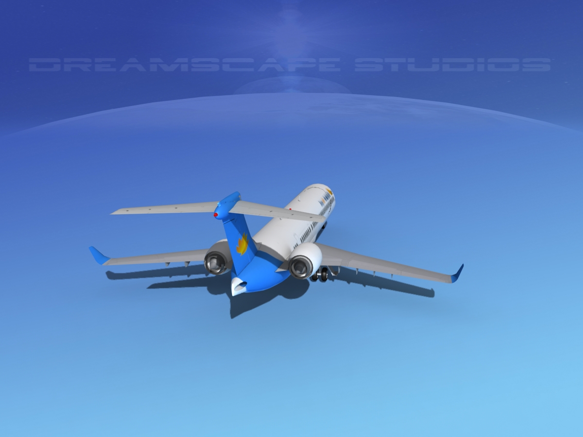 Comac ARJ21-900 Joy Air 3D model_5