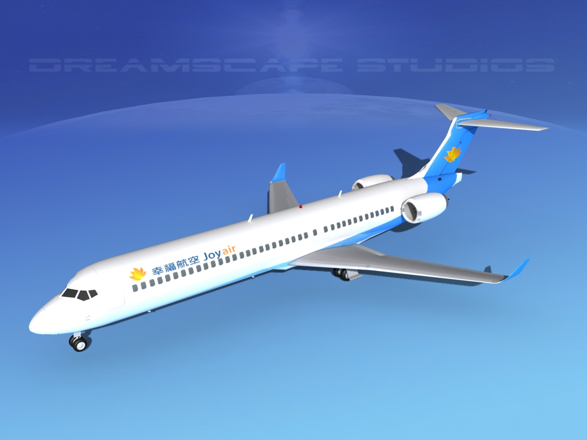 Comac ARJ21-900 Joy Air 3D model_10