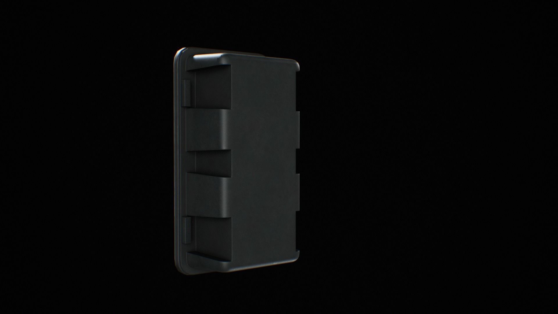 Fire Extinguisher low poly game ready Low-poly 3D model_8