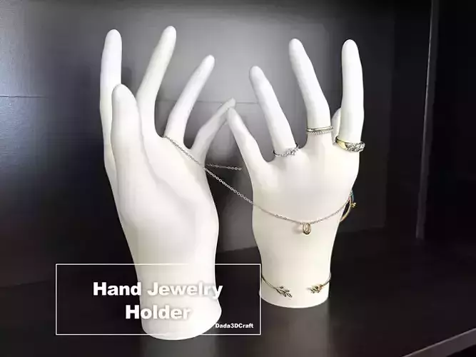 Hand Jewelry Holder 3D print model