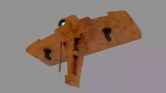 hi this is a model of a spaceship