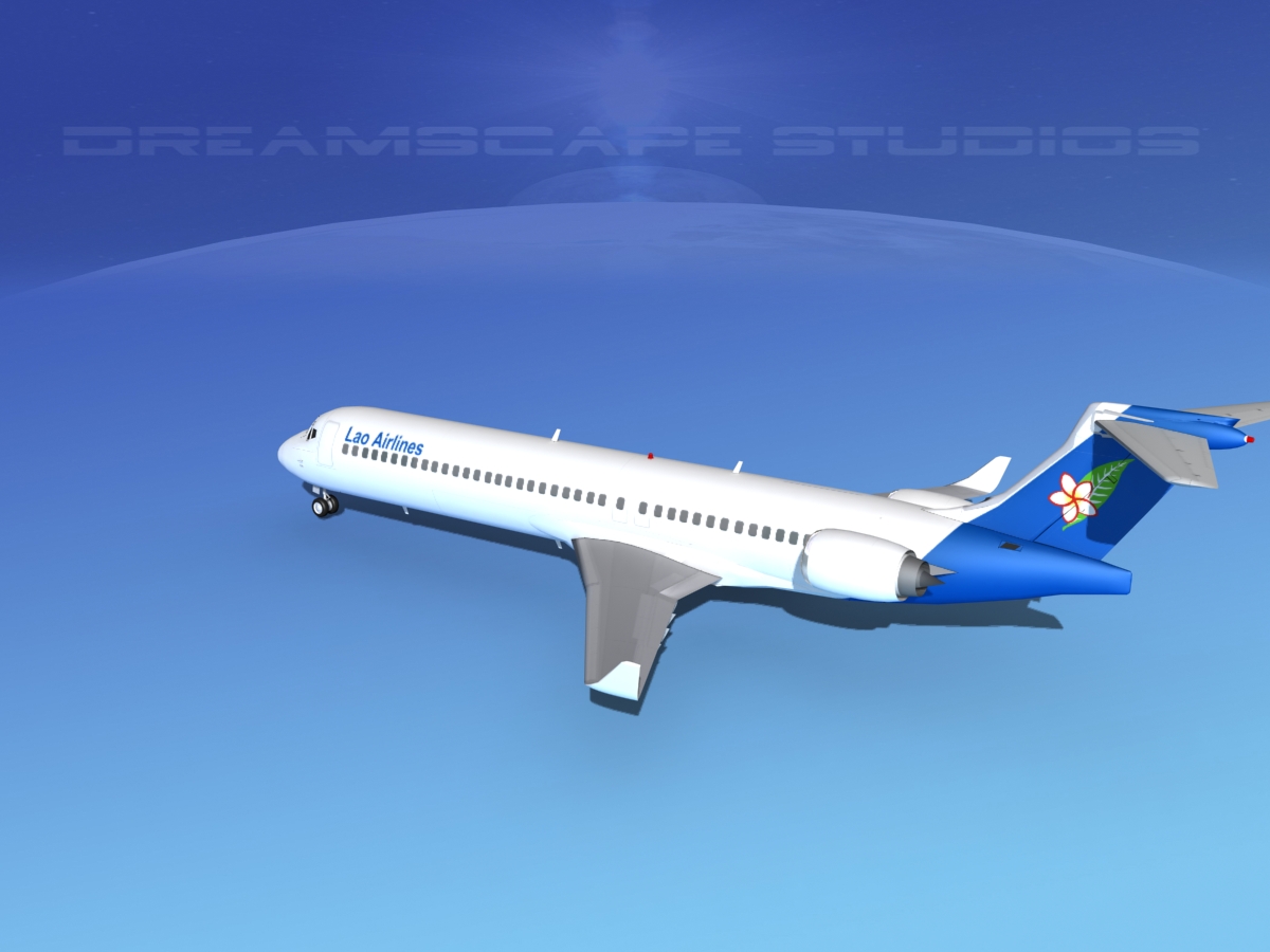 Comac ARJ21-900 Lao AIrlines  3D model_8