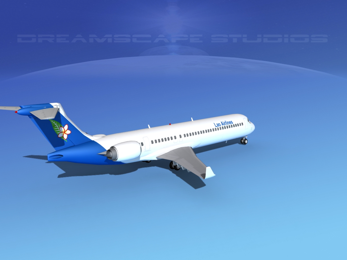 Comac ARJ21-900 Lao AIrlines  3D model_5