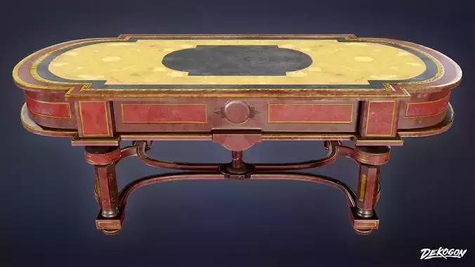 ATTIC - Table 03 - LOW POLY