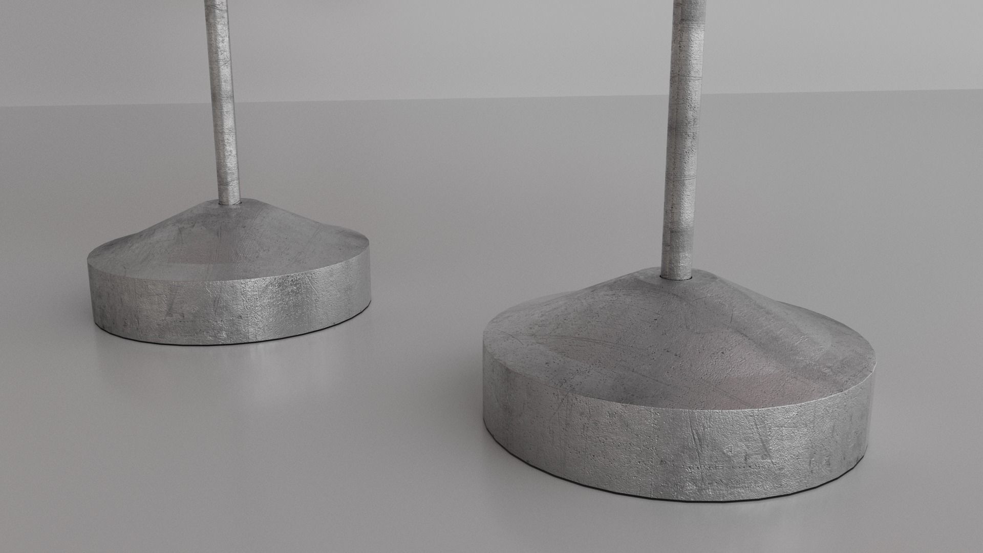 Marketing Flag Banner - Maya File - Blender File 3D model_3