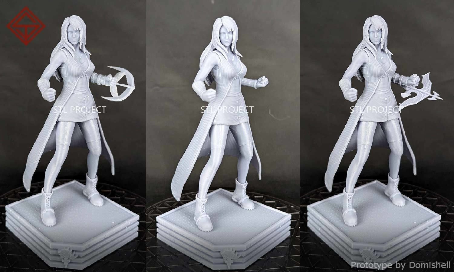 Rinoa 3D print model_3