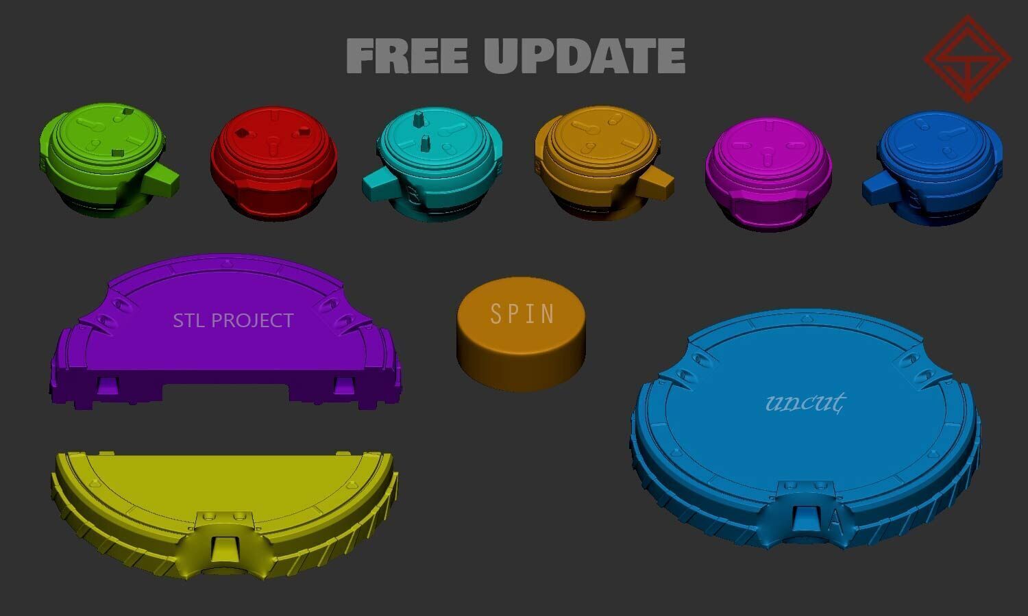 Rinoa 3D print model_6