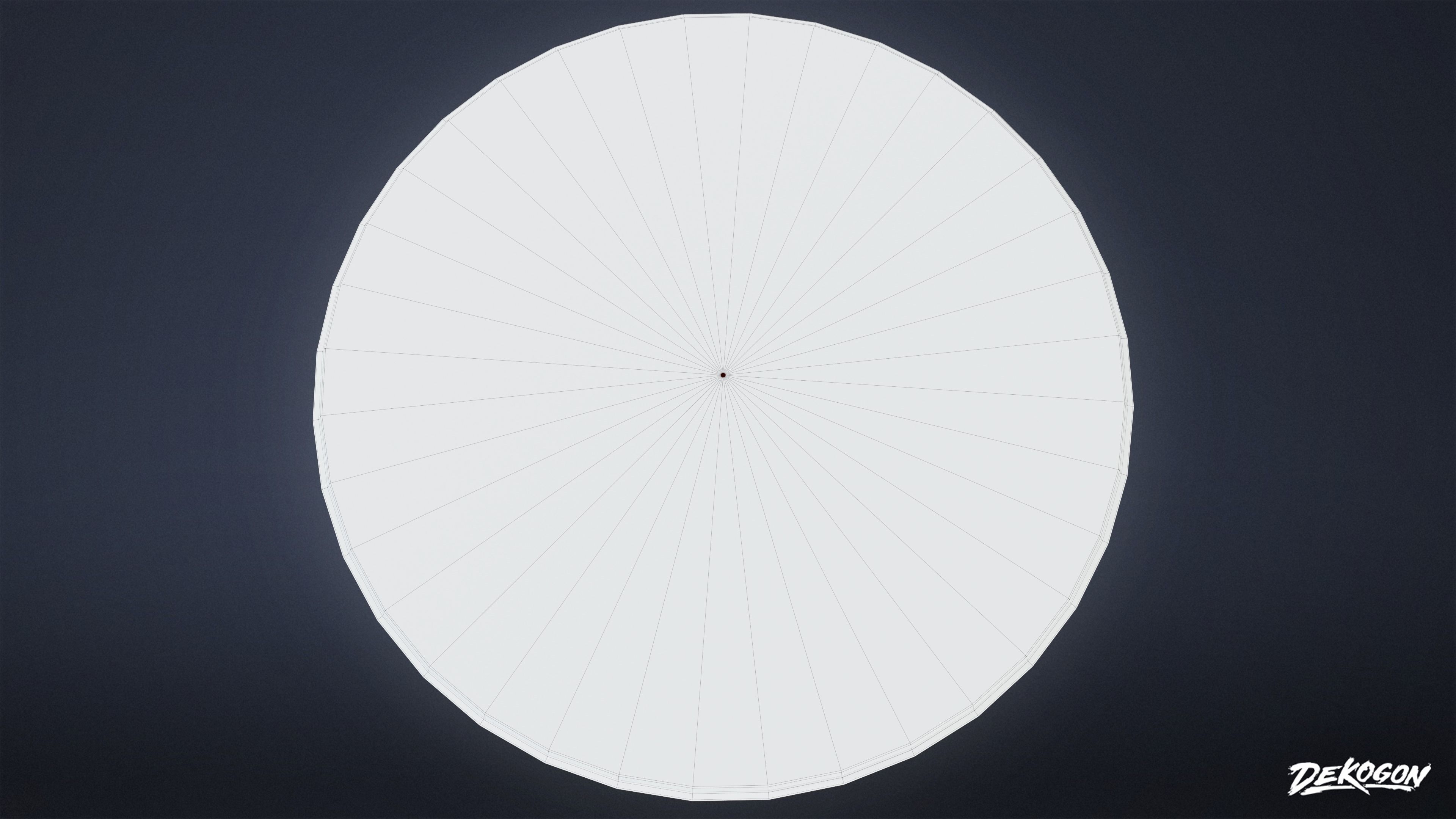 ATTIC - Table Marble 01 - LOW POLY Low-poly 3D model_8