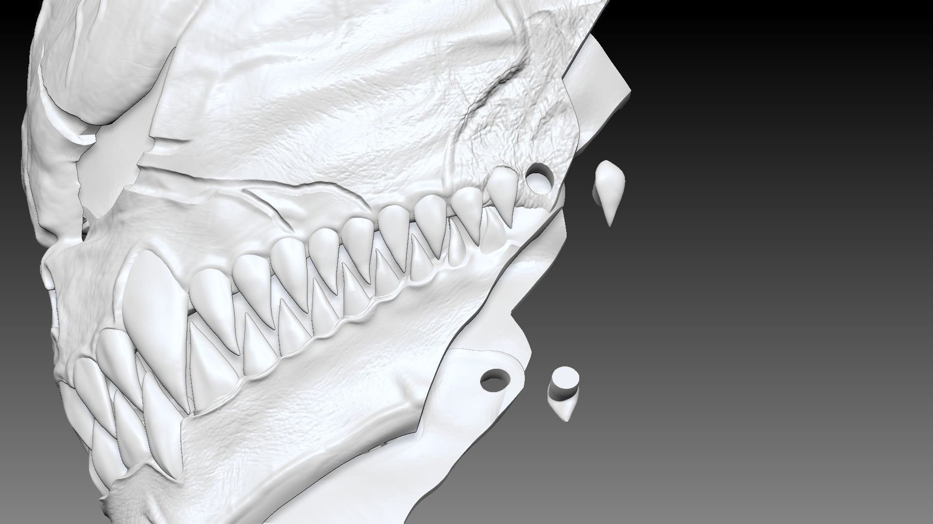 KAIJU NO 8 MASCARA 3D print model_2