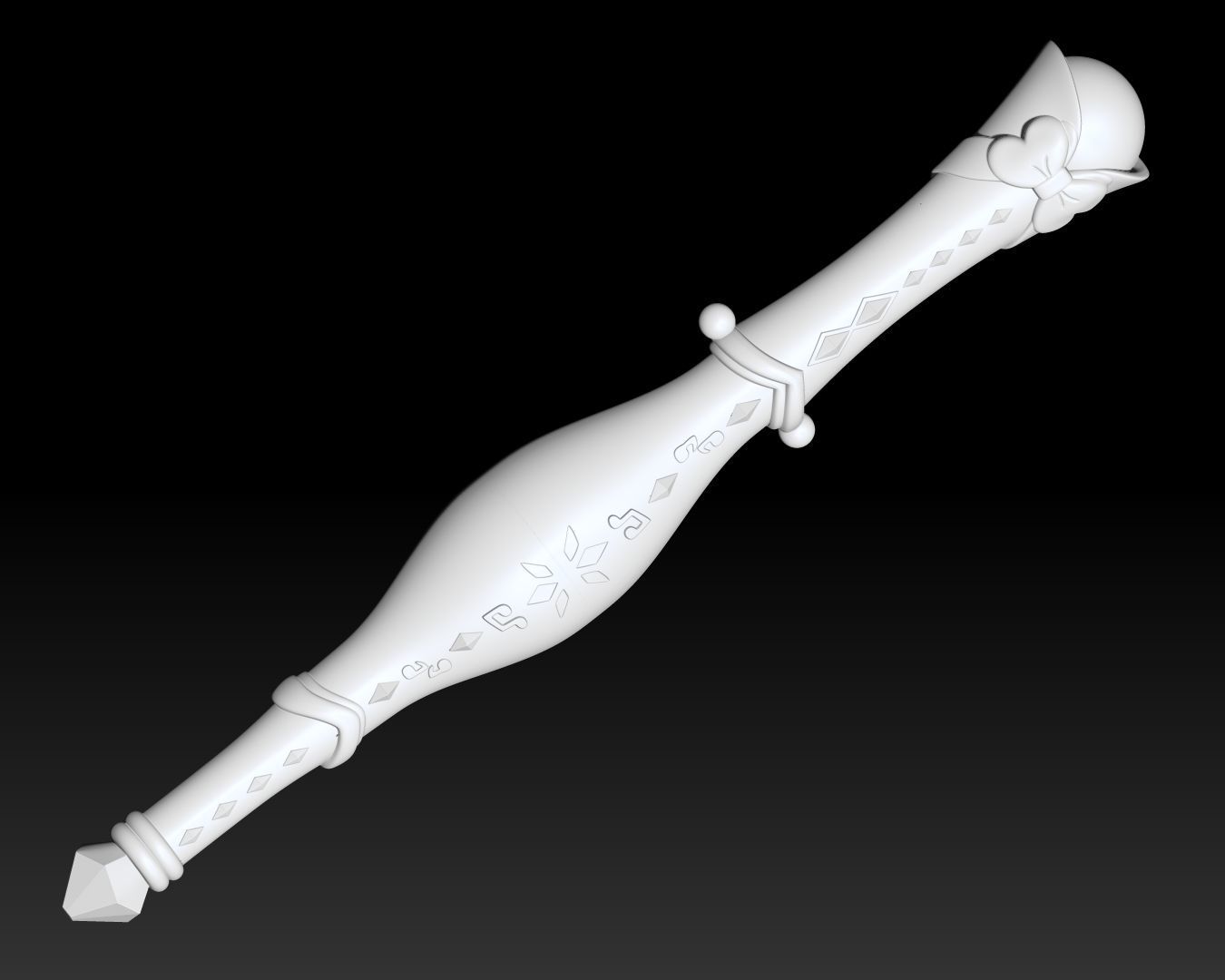 MAGICAL DOREMI WAND 3D print model_1