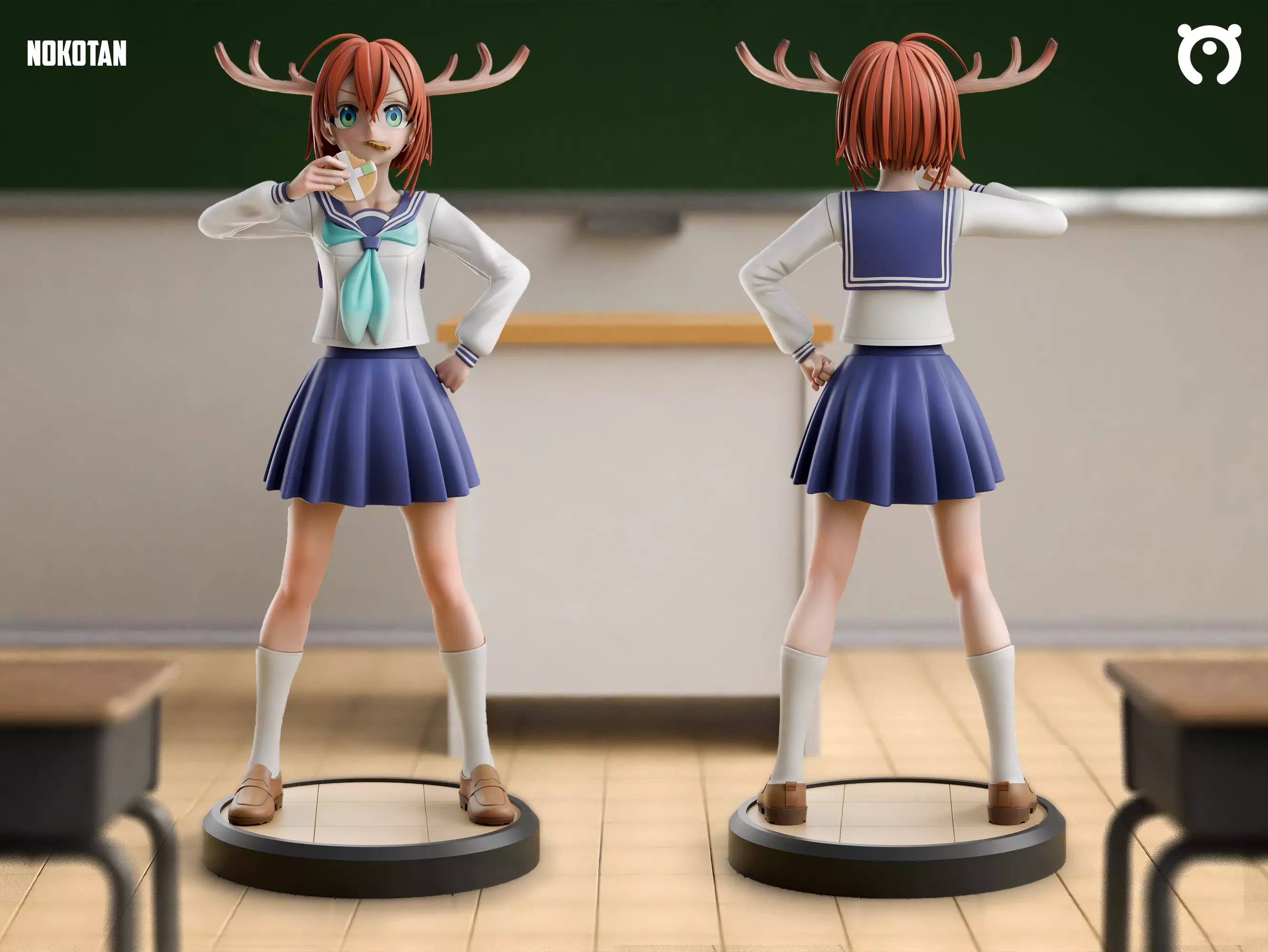 Nokotan - My Deer Friend Nokotan 3D print model_0