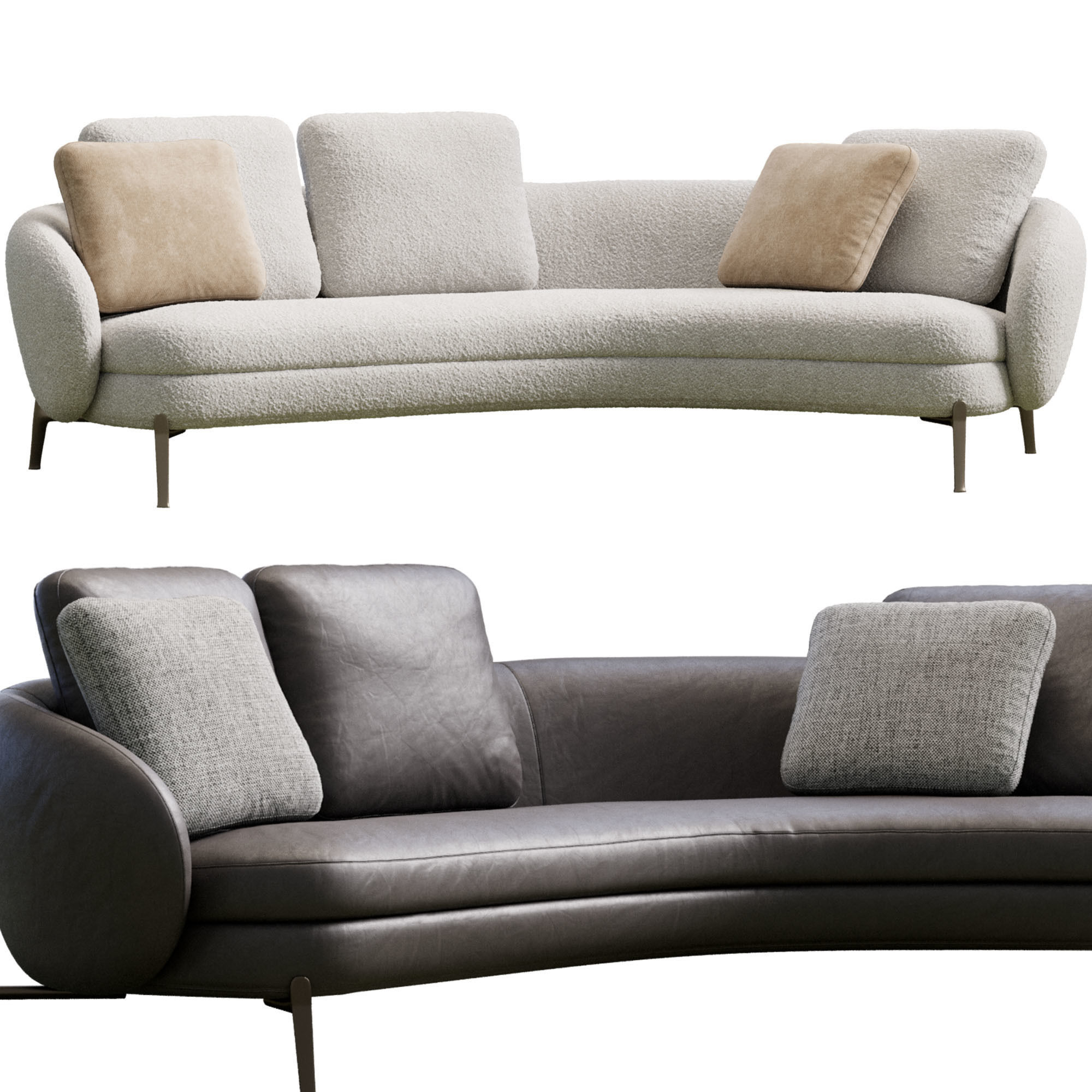 Orbis Sofa By Poliform 3D model_10