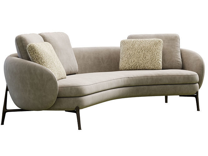 Orbis Sofa By Poliform 3D model 6