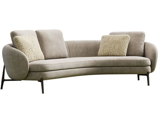 Orbis Sofa By Poliform 3D model 5