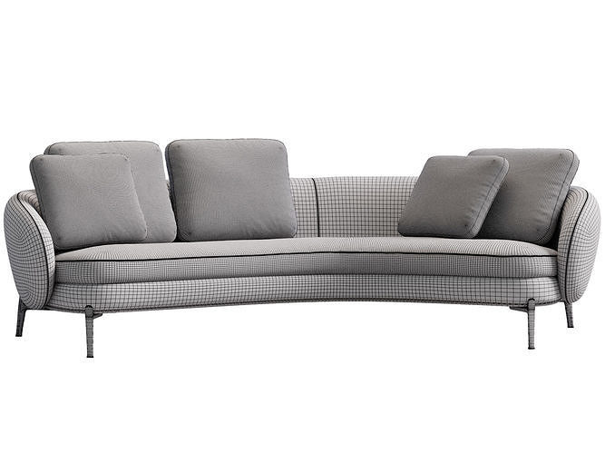 Orbis Sofa By Poliform 3D model 2