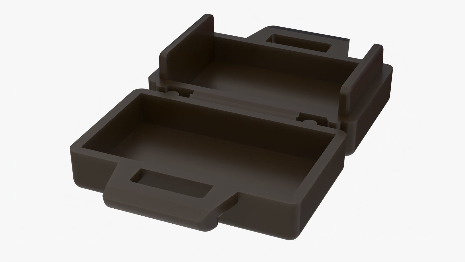 Detailed Lego Suit Case 3D model_2