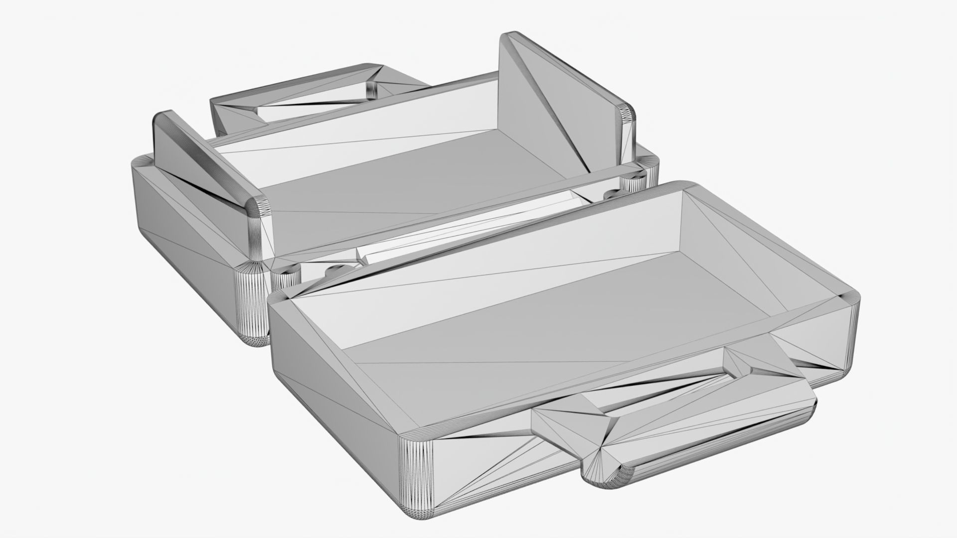 Detailed Lego Suit Case 3D model_11