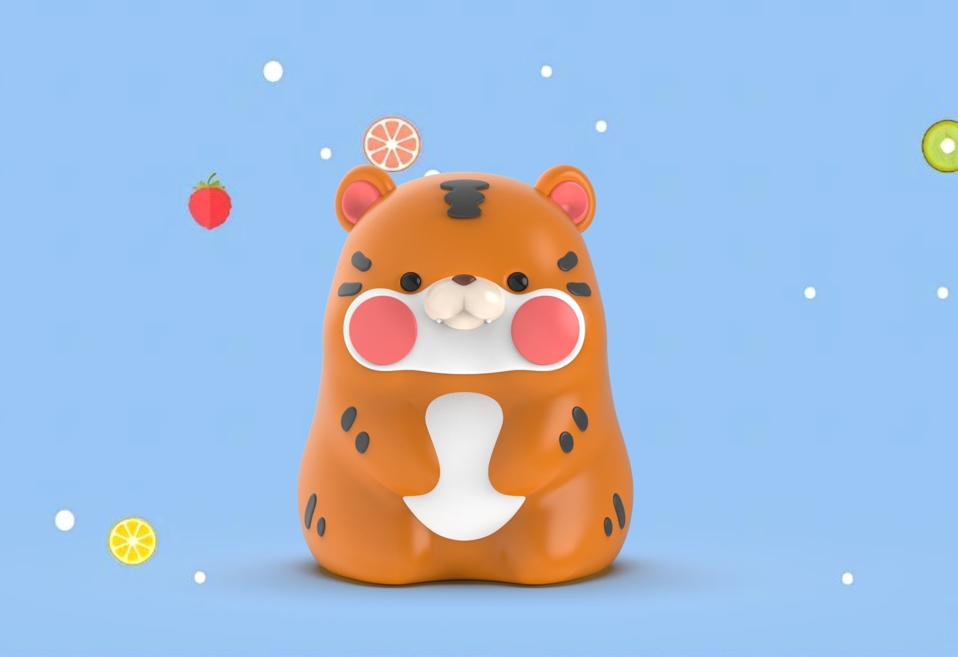 The 12 Chinese zodiac 3D print model_3