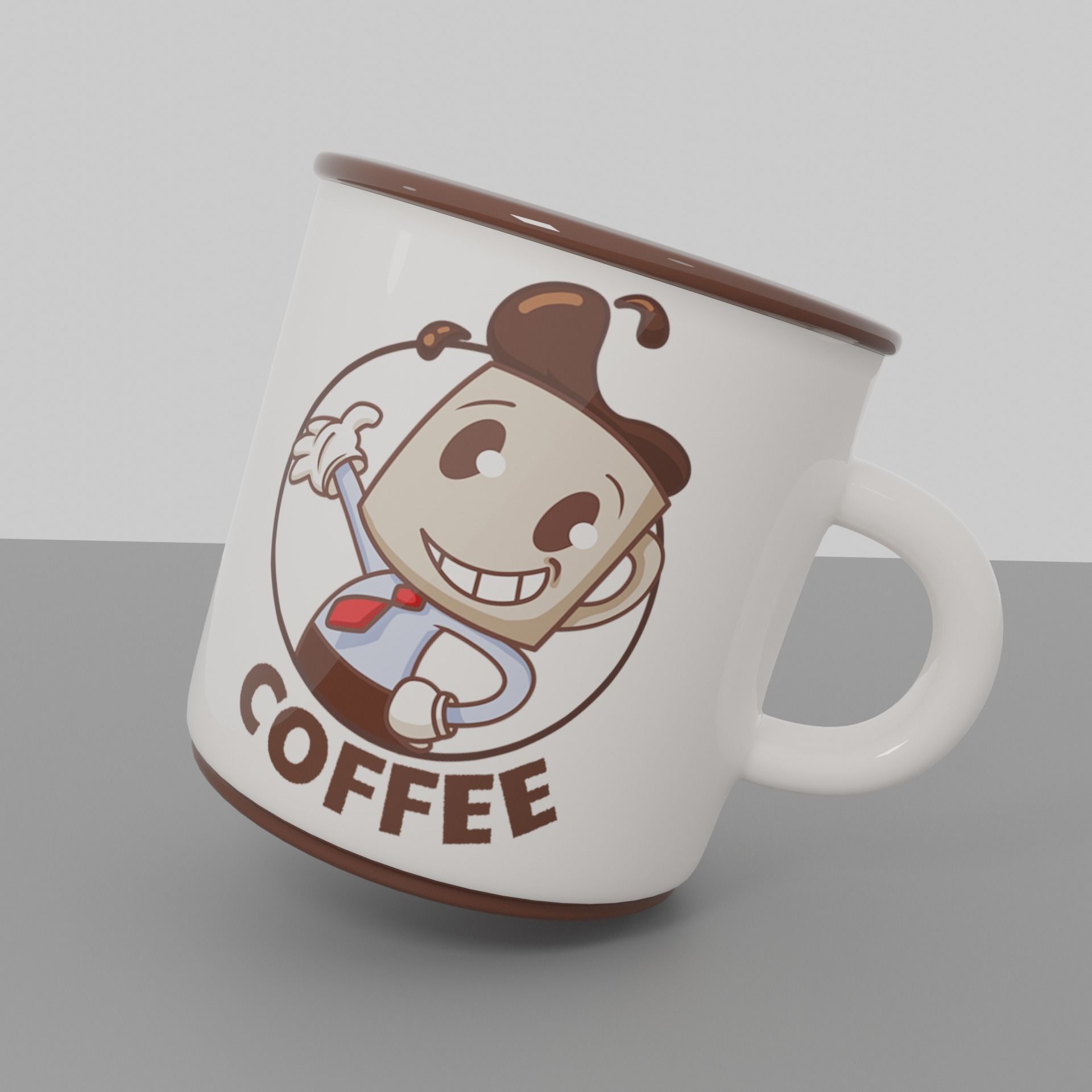 Coffee Mug 3D model_1