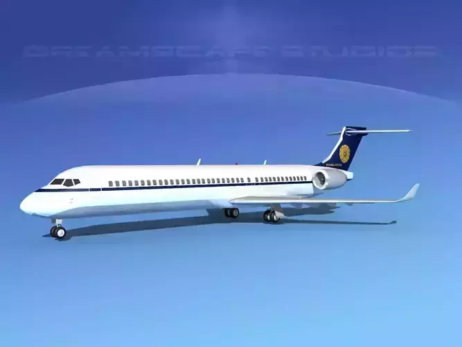 Comac ARJ21-900 Myanmar Airlines  3D model