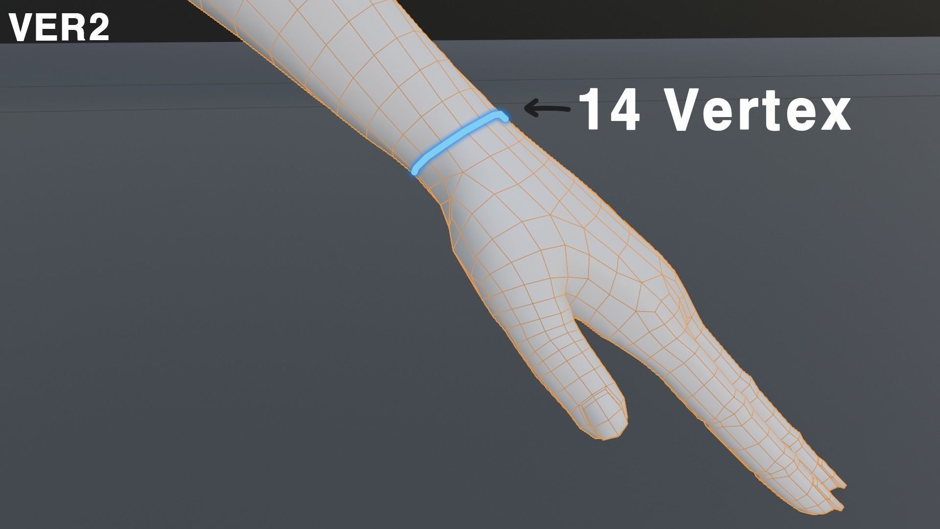 Stylized Anime girl base mesh model pack  Low-poly 3D model_11