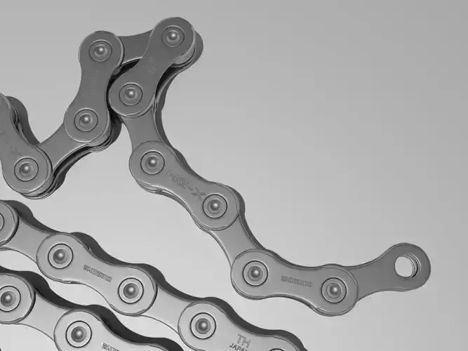 Shimano bike chain CN-HG 3D model