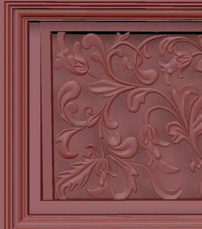 Decor mirror Free 3D model