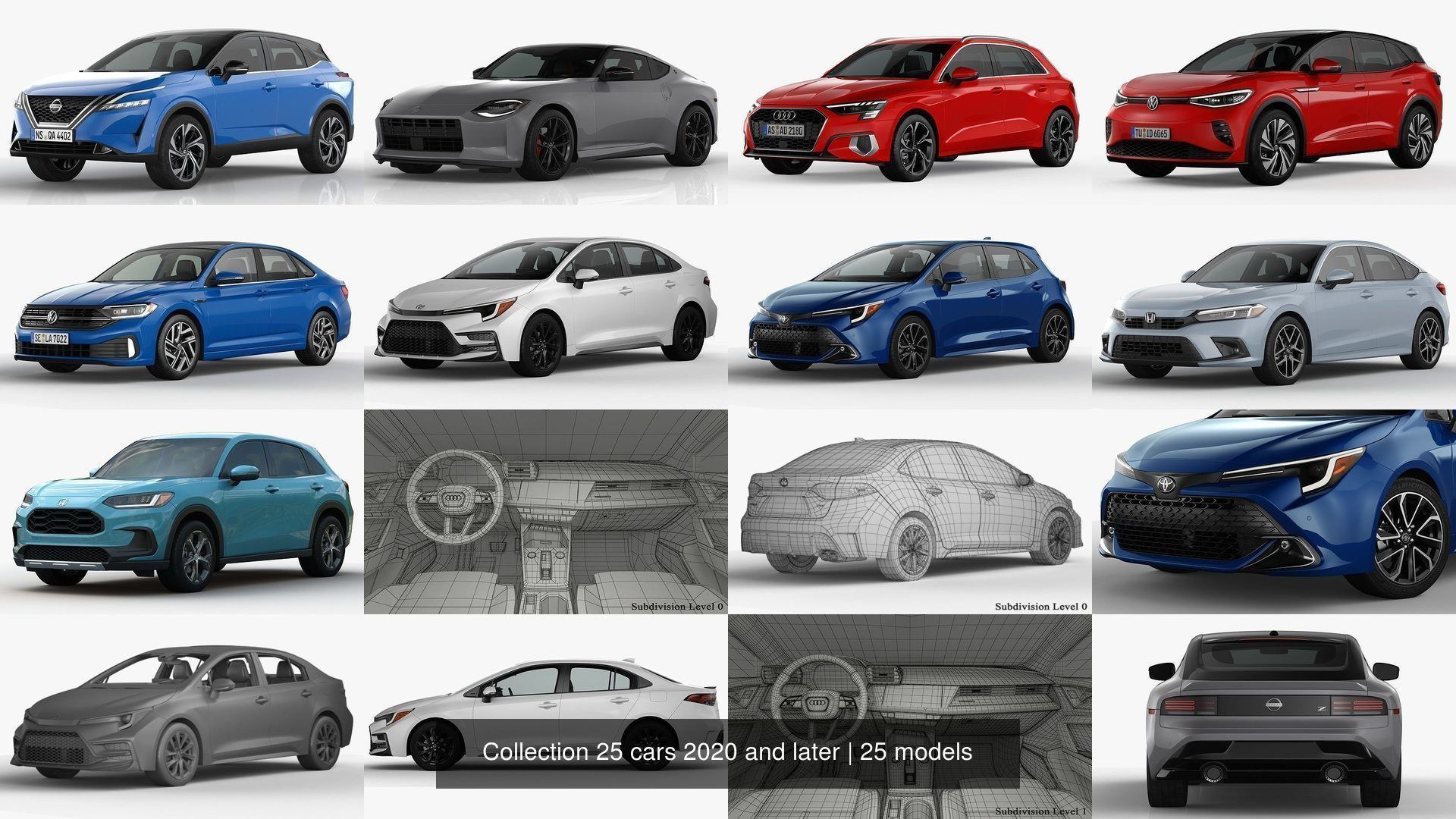 Collection 25 cars 2020 and later _1