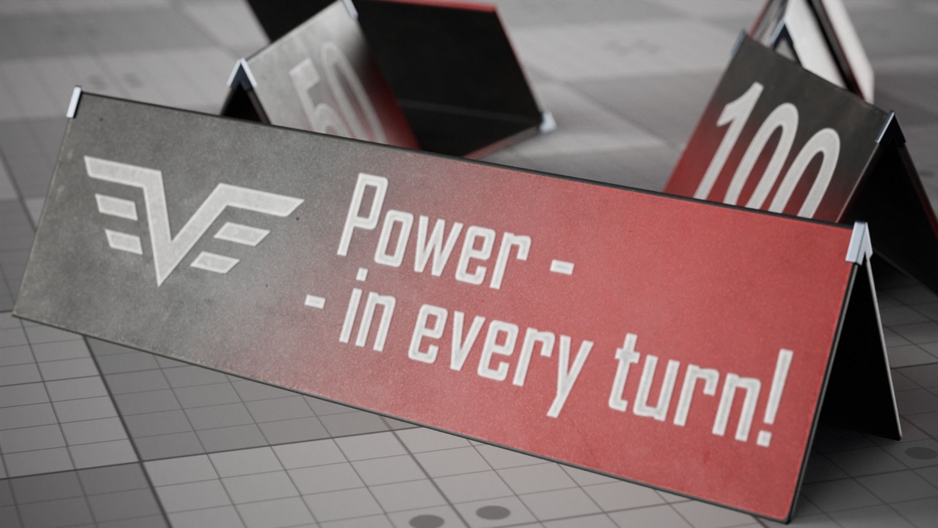 Braking Markers Game 3D model Low-poly Low-poly 3D model_5