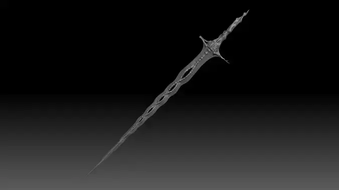 Sacred Relic Sword - Elden Ring weapon  3D print model