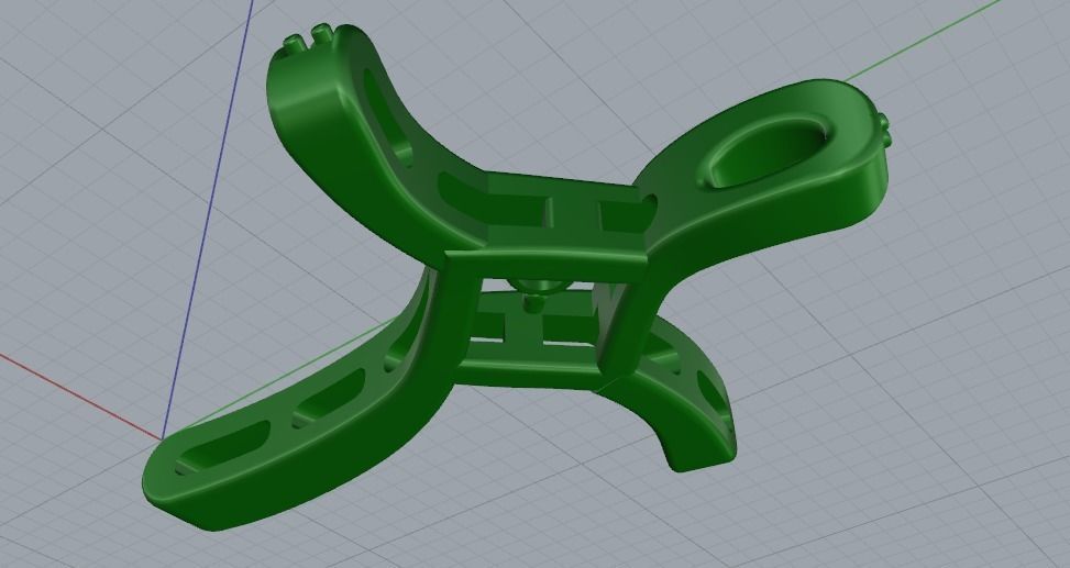 Pendant Cross N01999 3D print model_4