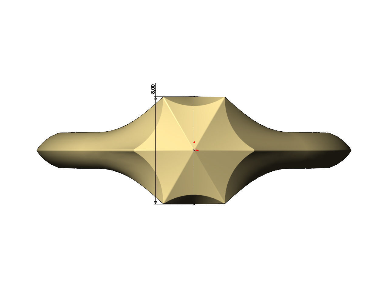 Faceted pointed hexagonal star signet ring US sizes 5to10 3D print model_6