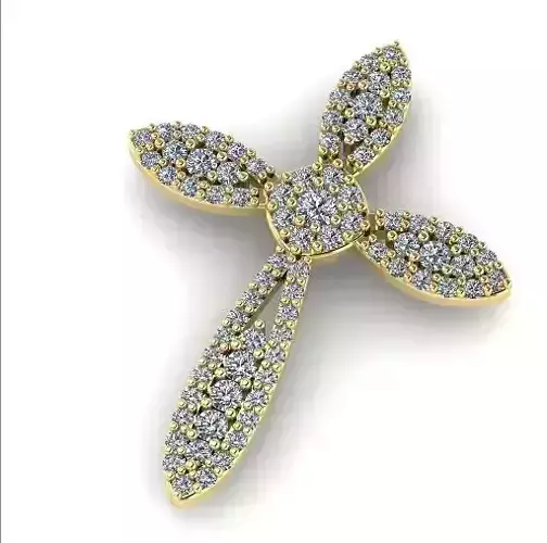 Pendant cross N01989