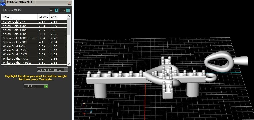Pendant cross with heart N01988 3D print model_8