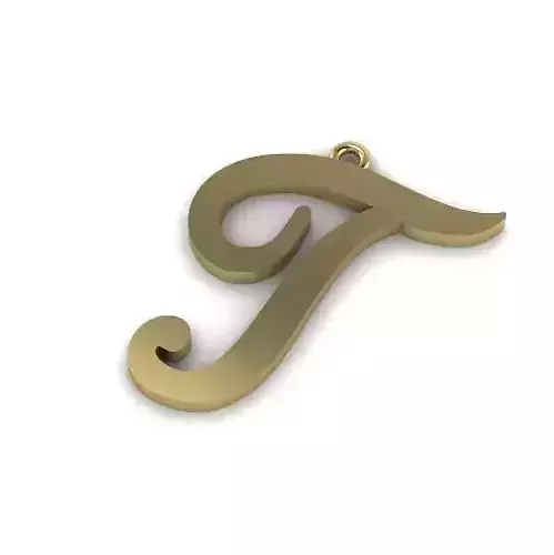 Pendant letter J N01978