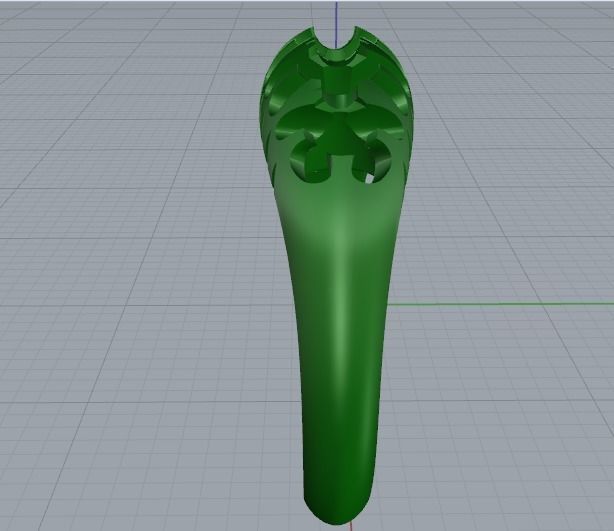 Ring N01976 3D print model_3