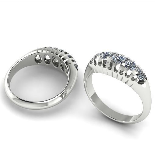 Ring N01976 3D print model_1