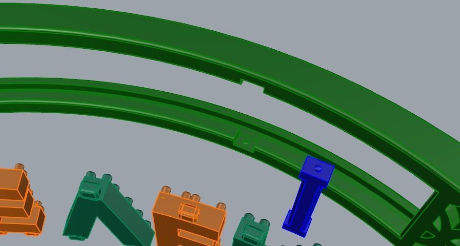 Bracelet FOREVER N011024 3D print model_3